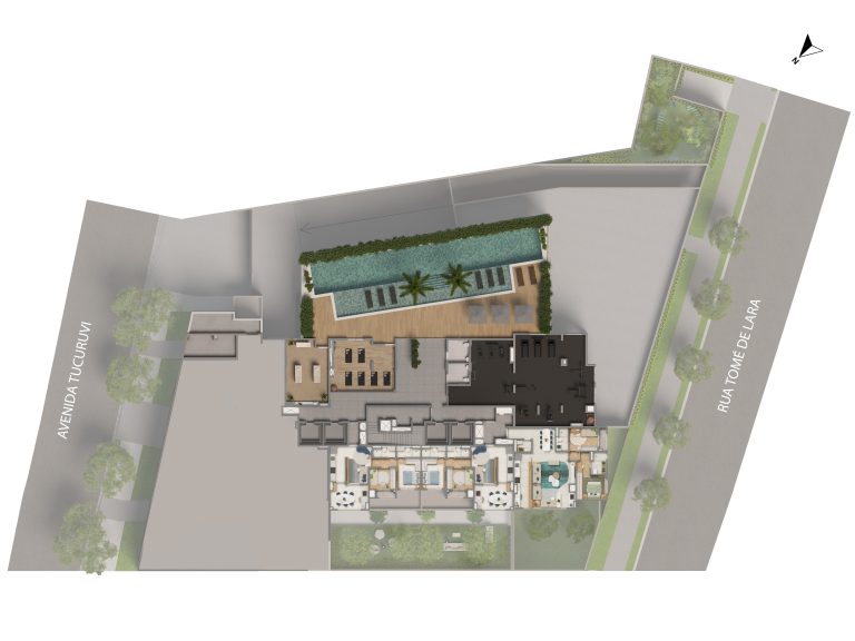 Apto de 2 Dorms com Vista Livre no Tucuruvi – 60m² a 87m²