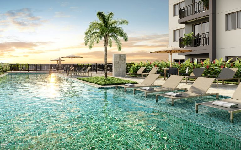 More em Guarulhos: 2 Dormitórios com Terraço ou Garden e Lazer Total.