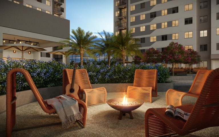 More em Guarulhos: 2 Dormitórios com Terraço ou Garden e Lazer Total.