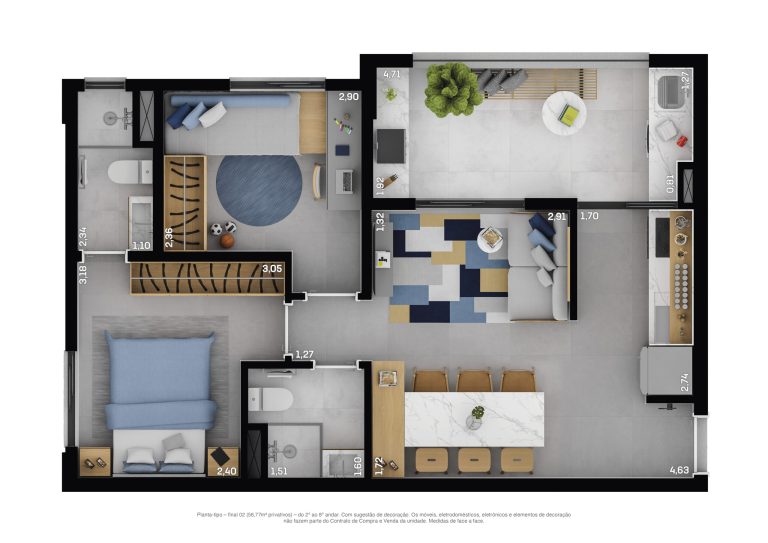 2 Dormitórios na Zona Norte – Localização Estratégica na Casa Verde.