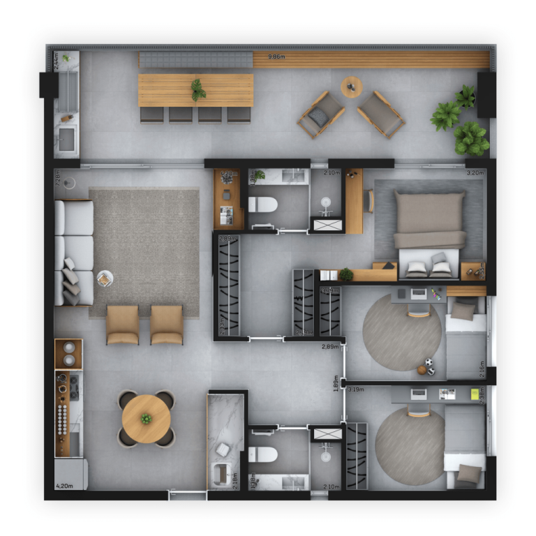 Apto na Casa Verde com Varanda e Luz Natural – 1 a 3 Dorms 21 a 152m²