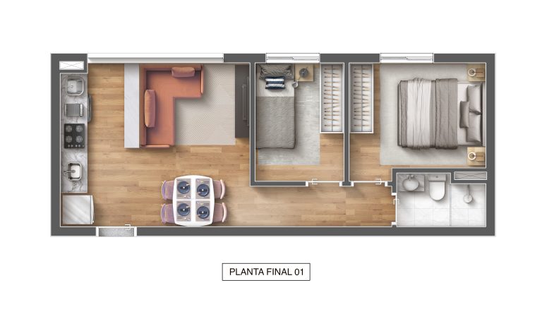 Apartamentos de 39m² a 87m² em Santana