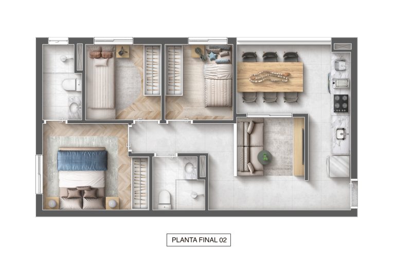 Apartamentos de 39m² a 87m² em Santana