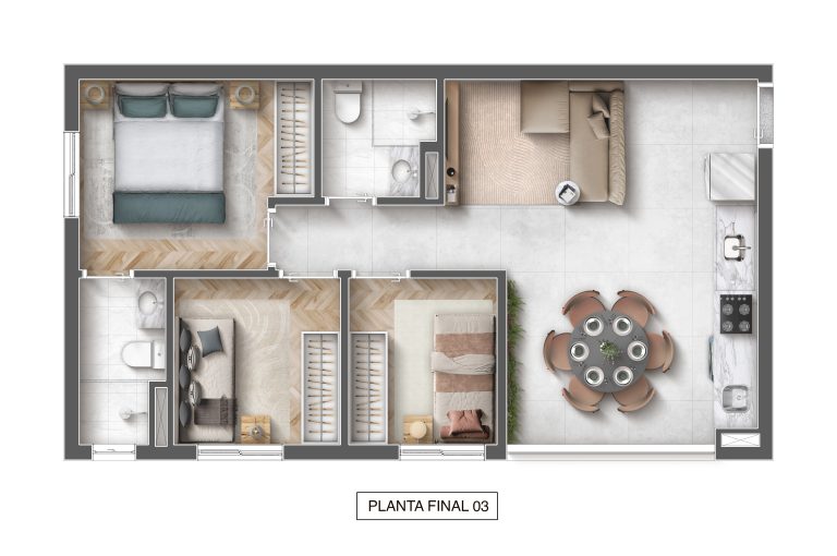 Apartamentos de 39m² a 87m² em Santana
