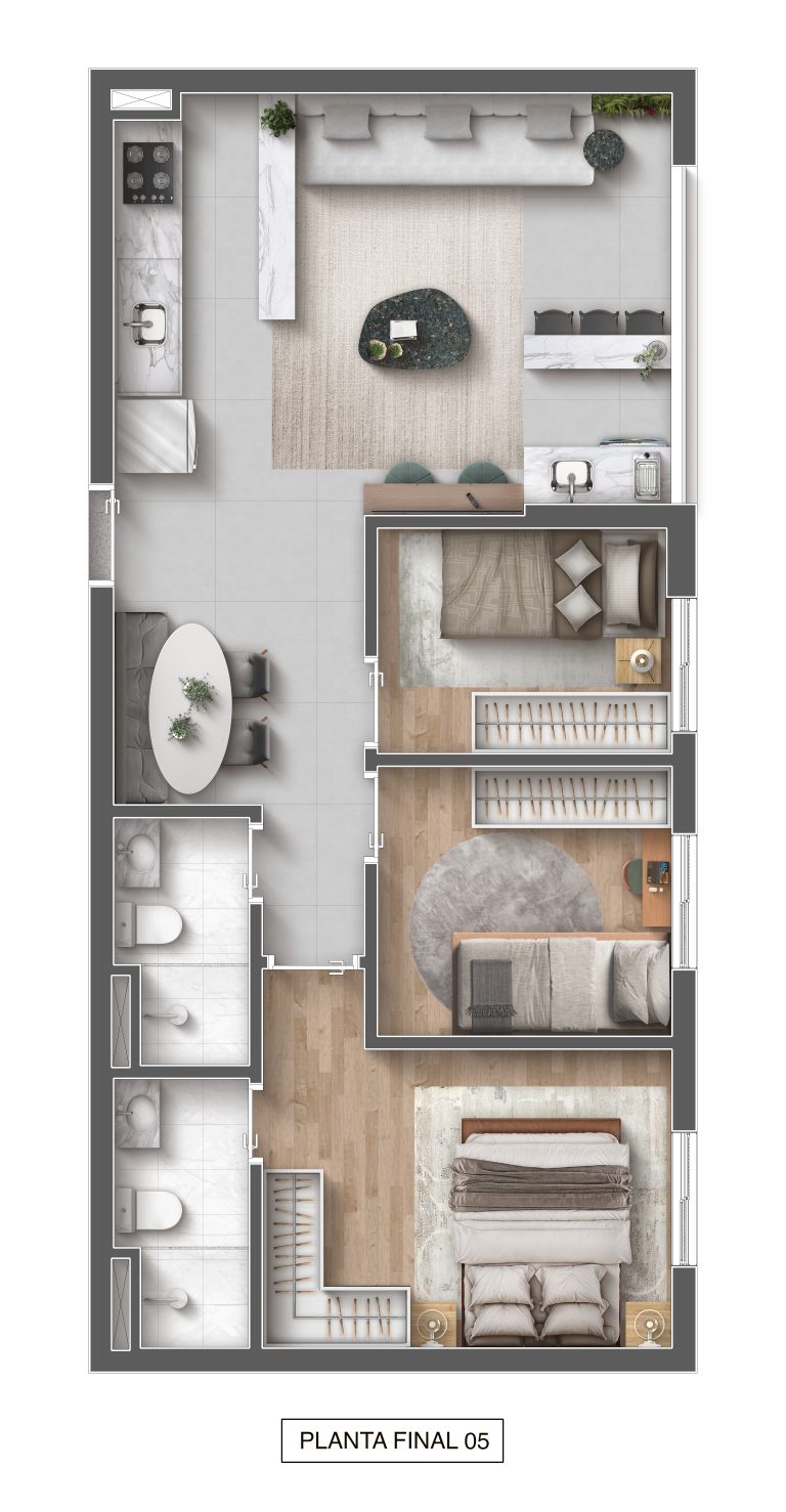 Apartamentos de 39m² a 87m² em Santana