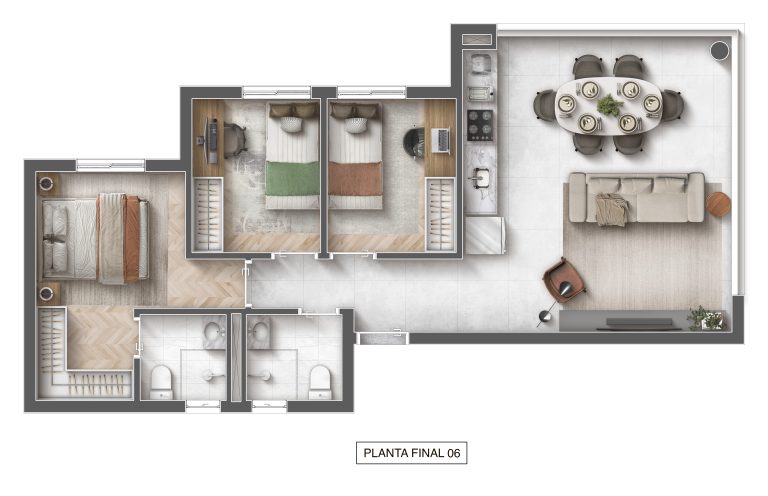 Apartamentos de 39m² a 87m² em Santana