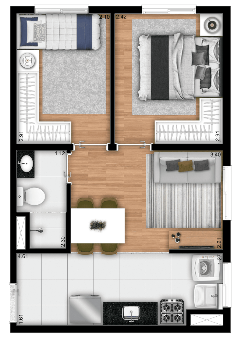 Oportunidade! 2 Quartos no Tucuruvi – Em Obras, Minha Casa Minha Vida .