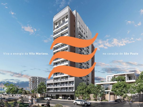 1 e 2 Dormitórios na Vila Mariana –Torre Única a 5 Minutos da Estação Santa Cruz
