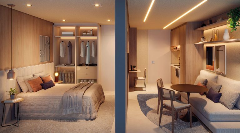 Studios e Apartamentos de 1 a 3 Dorms com Lazer Completo na Vila Mariana!