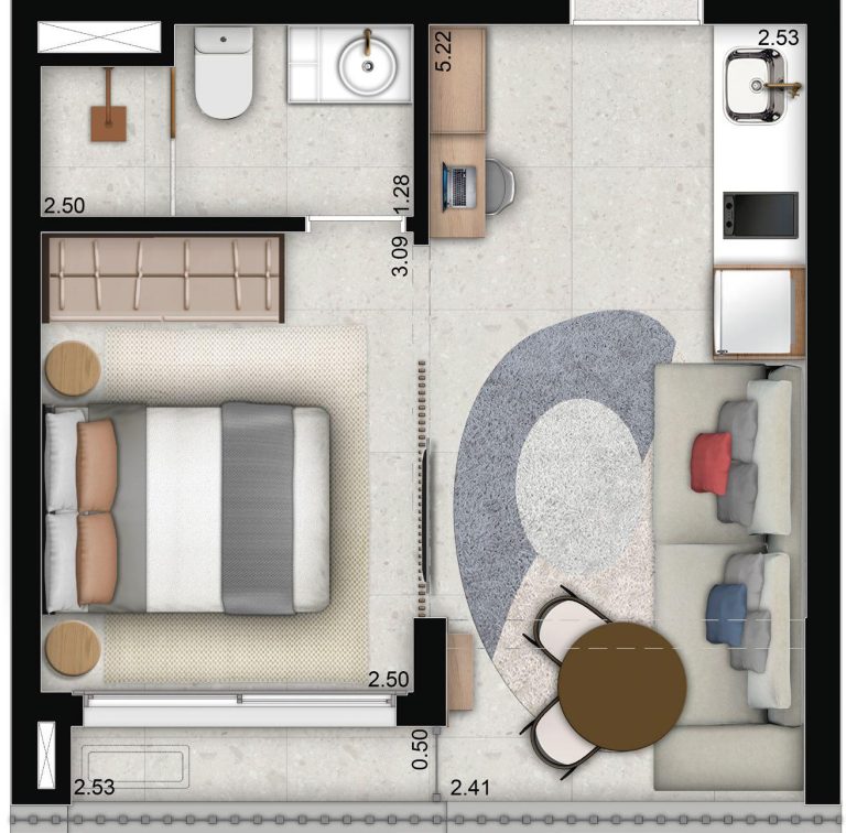 Studios e Apartamentos de 1 a 3 Dorms com Lazer Completo na Vila Mariana!