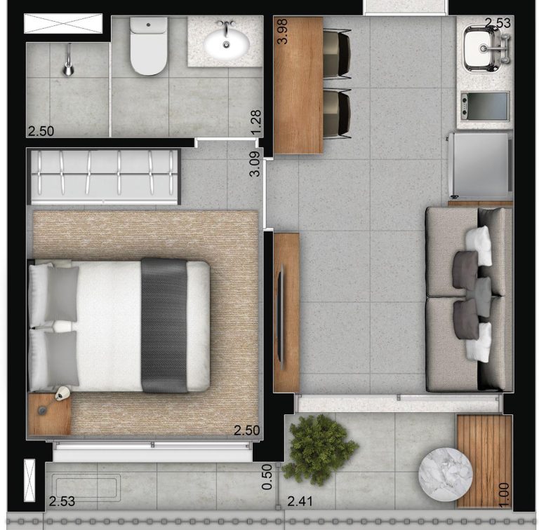 Studios e Apartamentos de 1 a 3 Dorms com Lazer Completo na Vila Mariana!