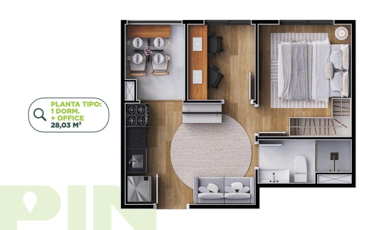 Estúdios e Aptos de 1 e 2 Dorms na Região Mais Vibrante de SP