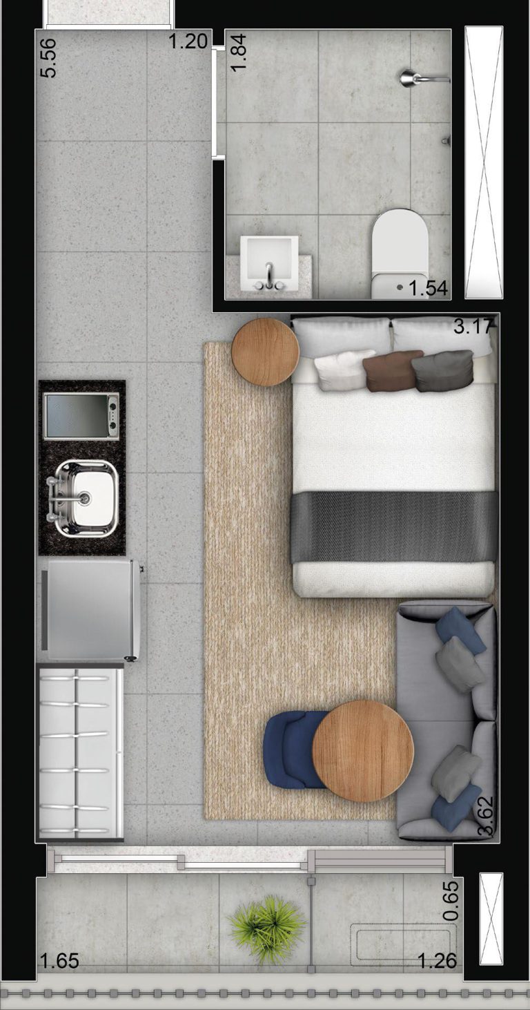 Studios e Apartamentos de 1 a 3 Dorms com Lazer Completo na Vila Mariana!