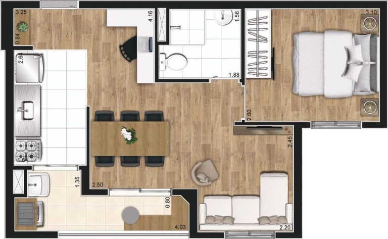 Mandaqui – 2 Dorms com Terraço Gourmet e Clube de Lazer Completo.