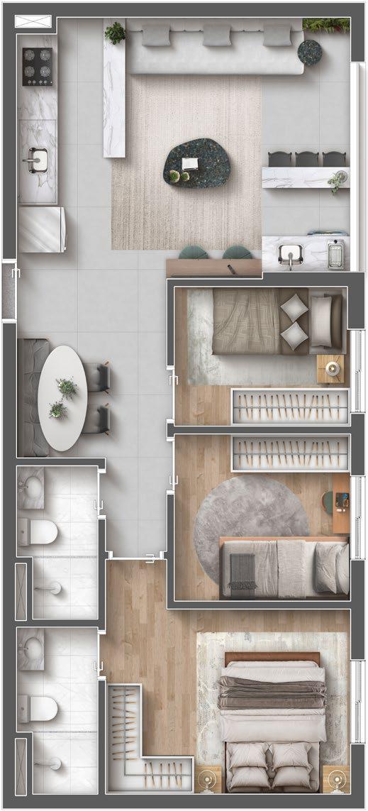 Apartamentos de 39m² a 87m² em Santana