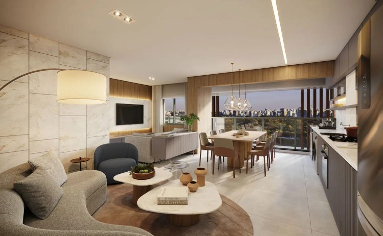 5 Min do Metrô com Varanda Gourmet e Suíte – 2 e 3 Dorms