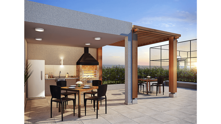 Seu Apartamento de 2 Dormitórios com Terraço Gourmet e Piscina na Zona Leste.