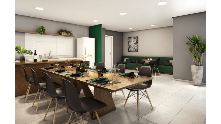 Seu Apartamento de 2 Dormitórios com Terraço Gourmet e Piscina na Zona Leste.
